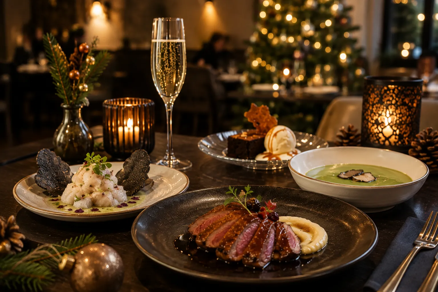 Feestelijk dineren op Texel: Kerst & Oud en Nieuw bij Bistro Het Uilenbos img